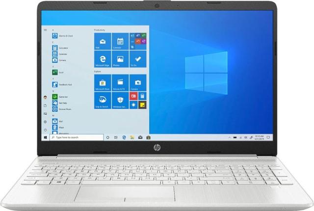 HP 15-dw3033dx Laptop 15.6" Intel Core i3-1115G4 3.0GHz in Natural Silver in Excellent condition