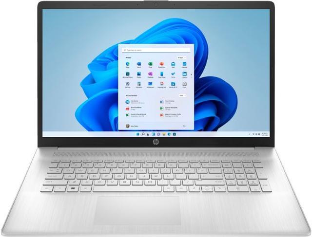 HP 17t-cn000 Laptop 17.3" Intel® Core™ i3-1125G4 2GHz in Natural Silver in Pristine condition