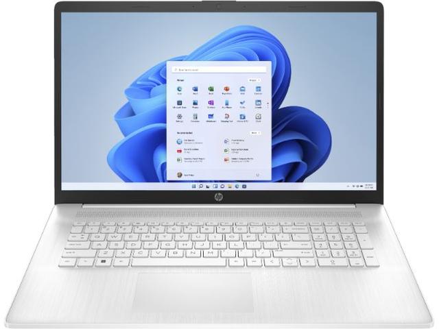 HP 17z-cp000 Laptop 17.3" AMD Ryzen 7 5700U 1.8GHz in Snow Flake White in Pristine condition