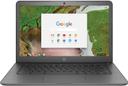 HP Chromebook 14 G5 14" Intel Celeron N3350 1.1 GHz in Gray in Acceptable condition