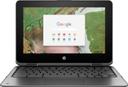 HP Chromebook x360 11 G1 EE Laptop 11.6" Intel Celeron N3350 1.1GHz in Gray in Acceptable condition