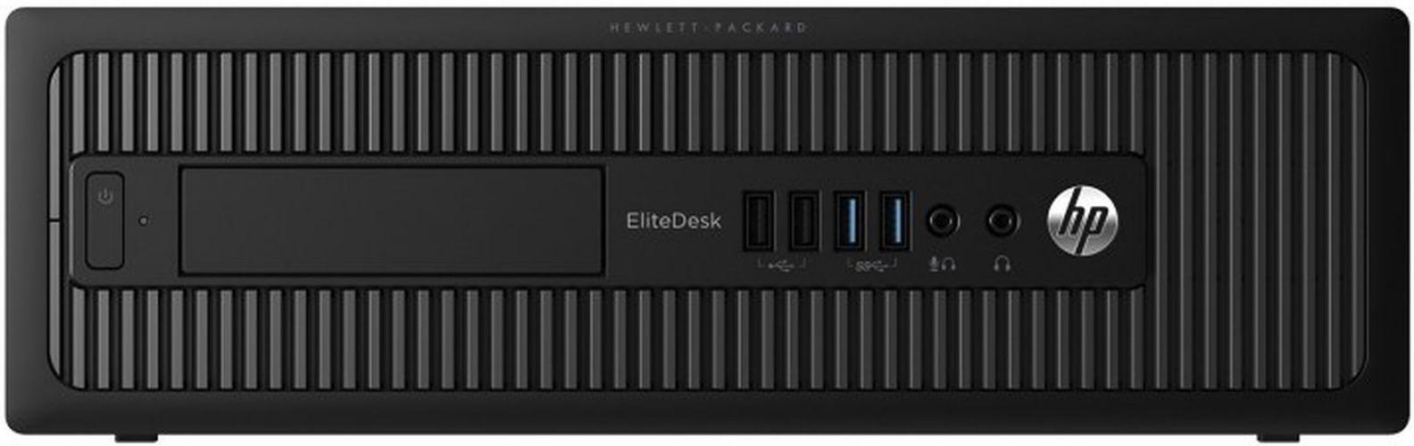 HP EliteDesk 800 G1 SFF + 22" LCD Monitor (Bundle) - Intel Core i5-4570 3.2GHz - 1TB - Black - 8GB RAM - Excellent