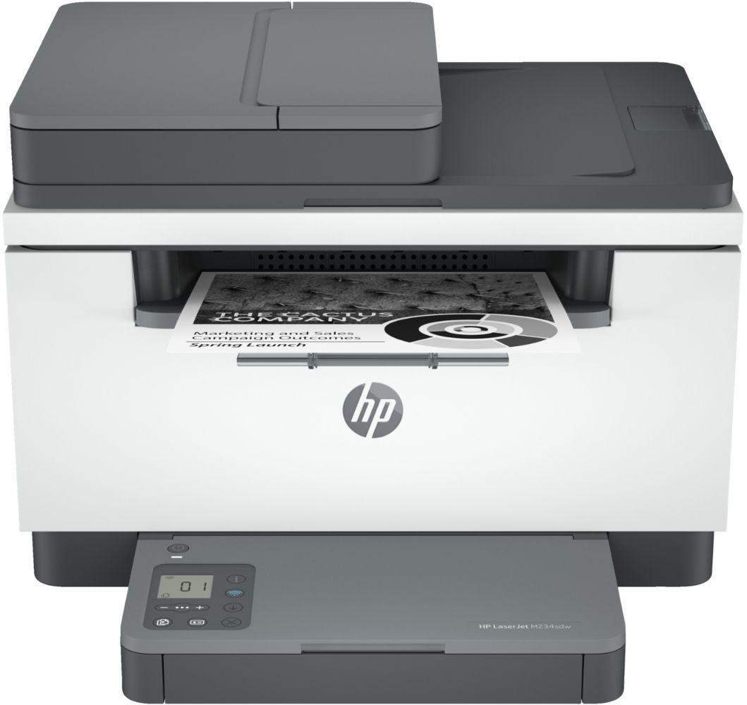 HP  LaserJet MFP M234sdw All-in-One Monochrome Laser Printer - White - Excellent