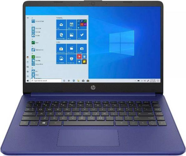 HP 14-fq0037nr Laptop 14" AMD 3020e 1.2GHz in Indigo Blue in Pristine condition