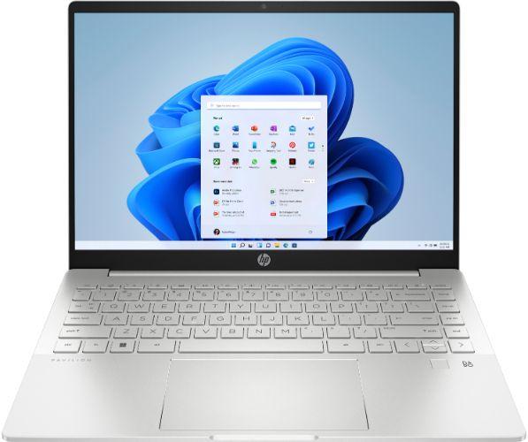 HP Pavilion Plus 14t-eh000 Laptop 14" Intel Core i5-1240P 3.3GHz in Natural Silver in Pristine condition