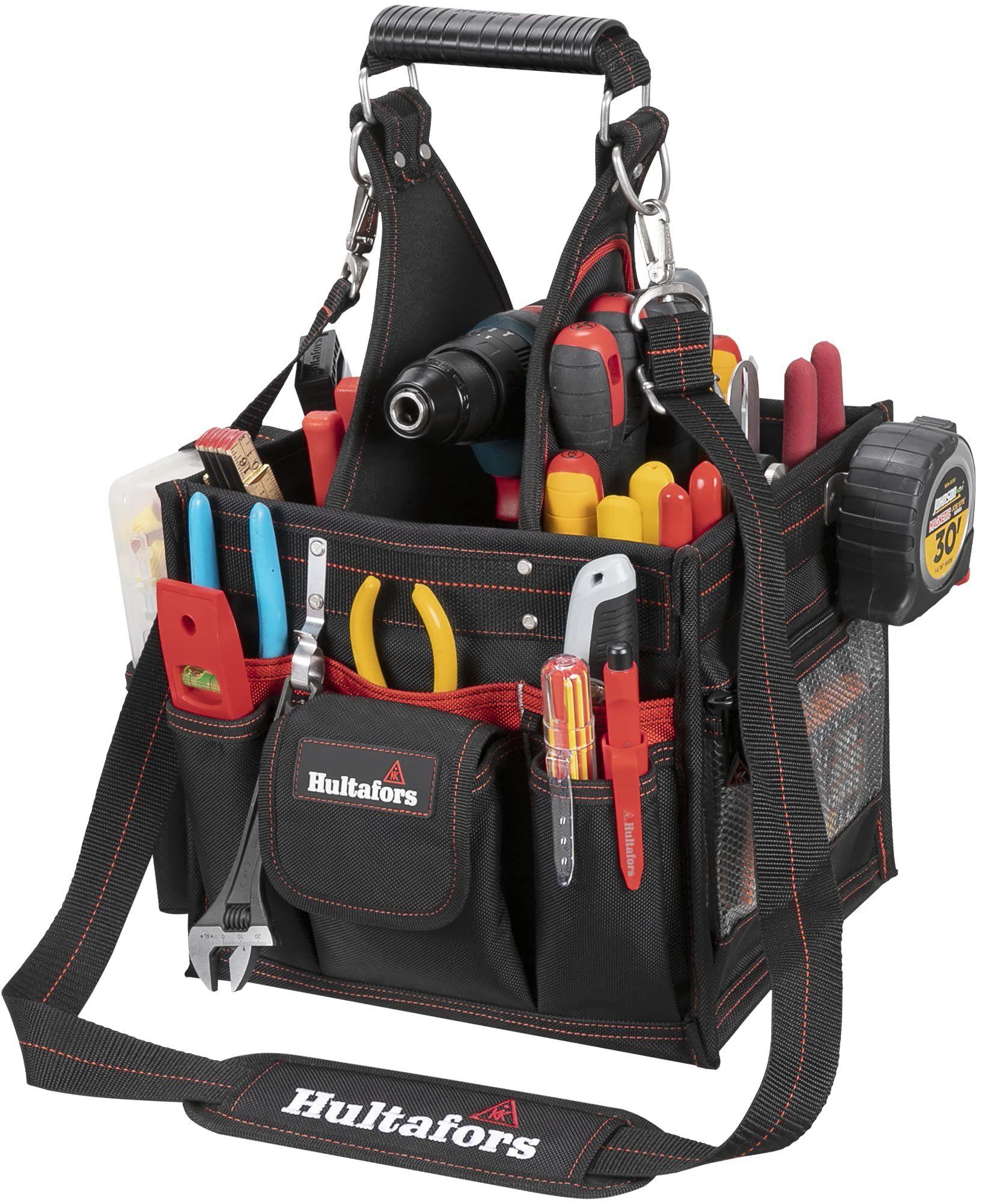 Hultafors  Work Gear HT5582 Electrical/Maintenance Tool Carrier  - Black - Premium