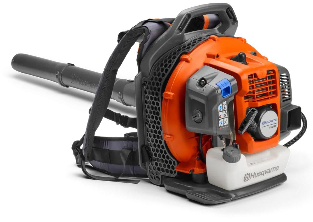 Husqvarna  150BT 51cc 2.16 HP 2-Cycle 150BT Gas Backpack Leaf Blower - Orange/Black - Excellent
