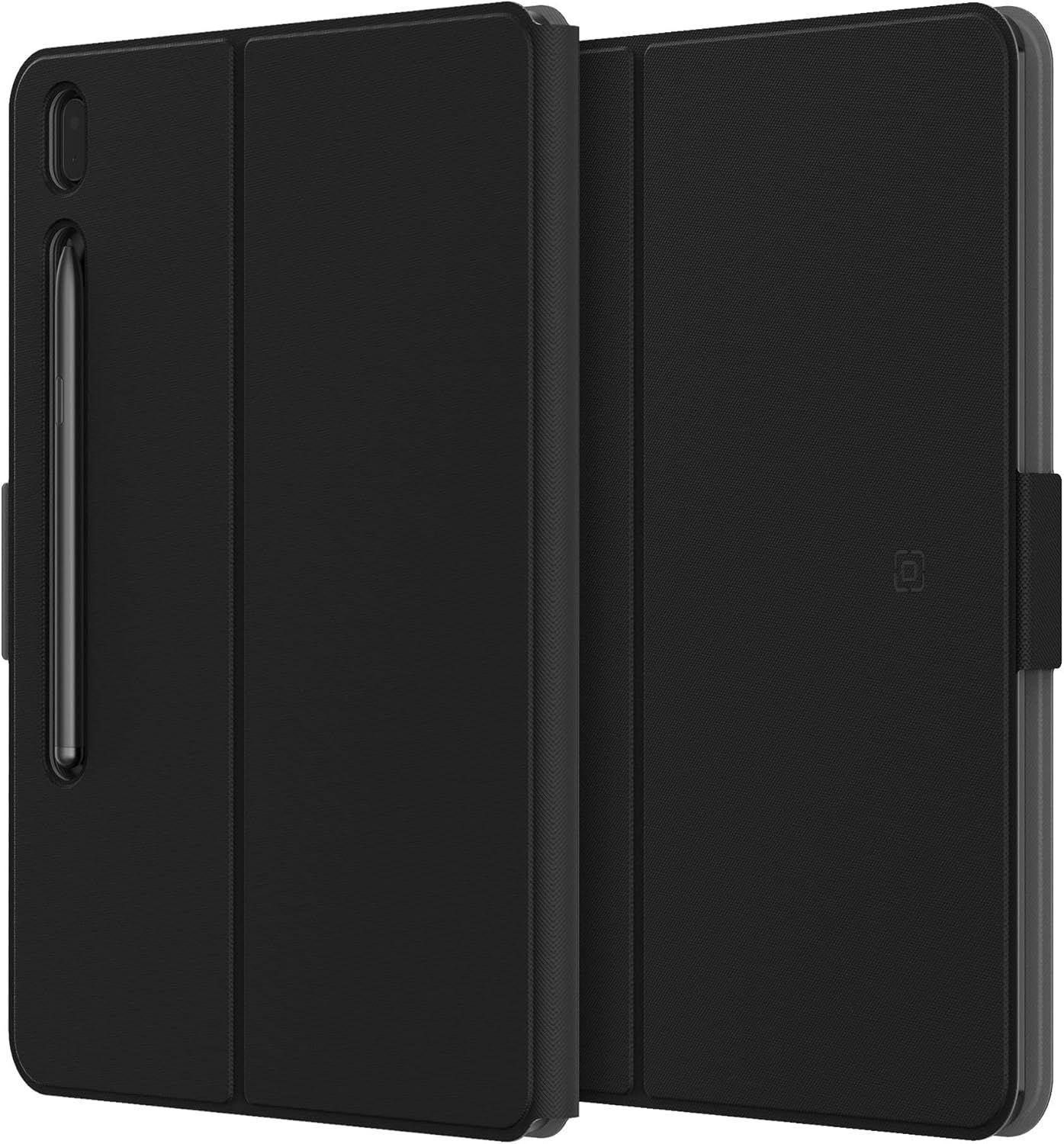 Incipio SureView Folio Tablet Case for Samsung Galaxy Tab S7 FE - Black - Brand New