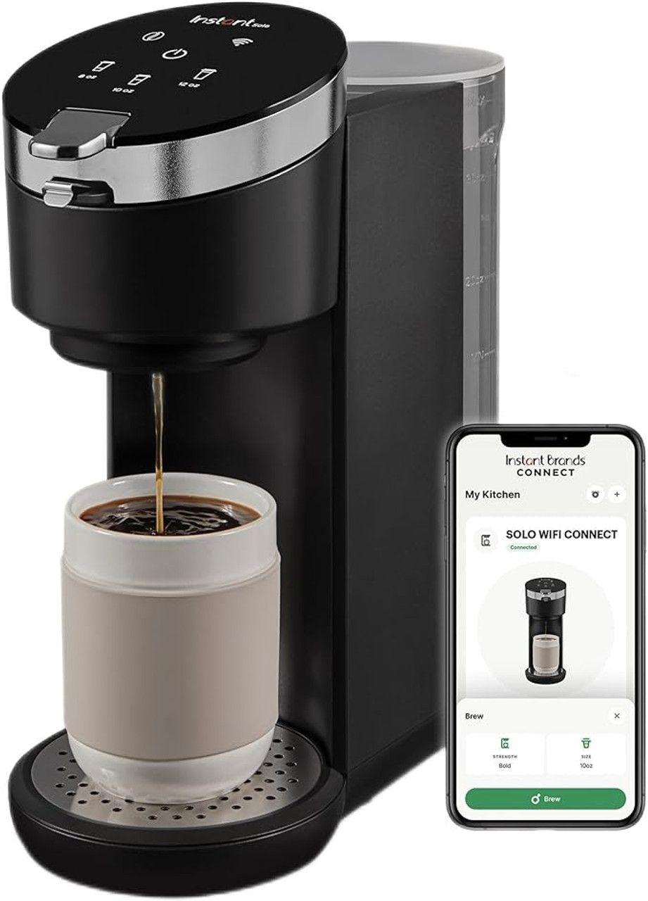 Instant  Solo Wifi Connect Single Serve Brew 8 to 12oz Coffee Maker - Black - Excellent