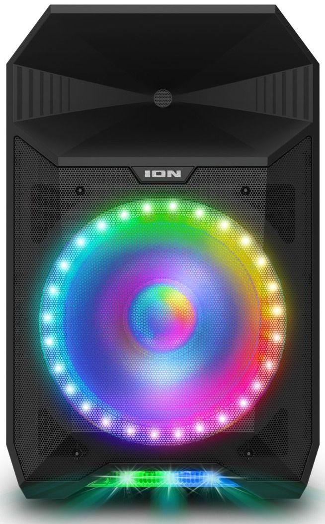 ION Audio Total PA Live High-Power Bluetooth Speaker System with Premium Wide Sound and Lights