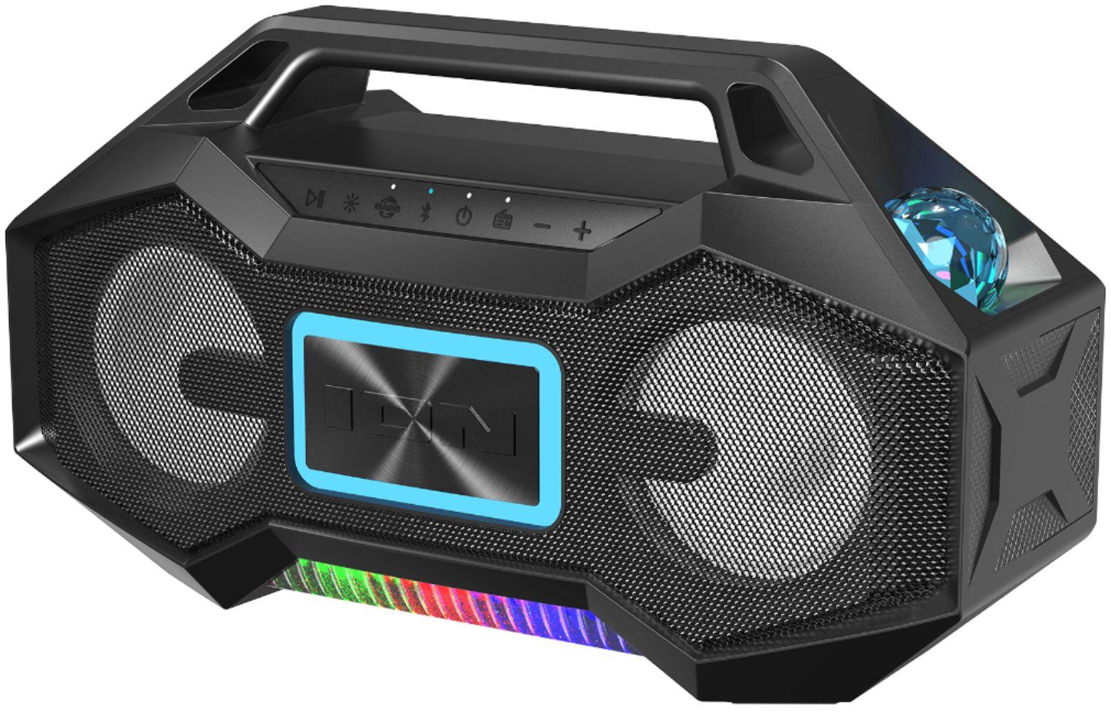 ION Party Rocker Go High-Power Portable Boombox with Party Starter️ Lights