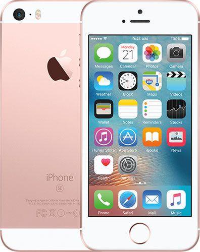 iPhone SE 1st Gen 2016 32GB Unlocked in Rose Gold in Acceptable condition
