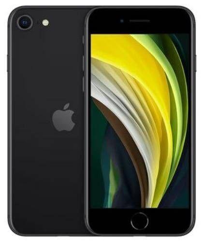iPhone SE 2nd Gen 2020 64GB Unlocked in Black in Acceptable condition