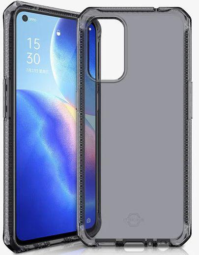 Itskins Spectrum R // Clear Phone Case for Oppo Find X3 Lite/Reno 5 - Smoke - Good