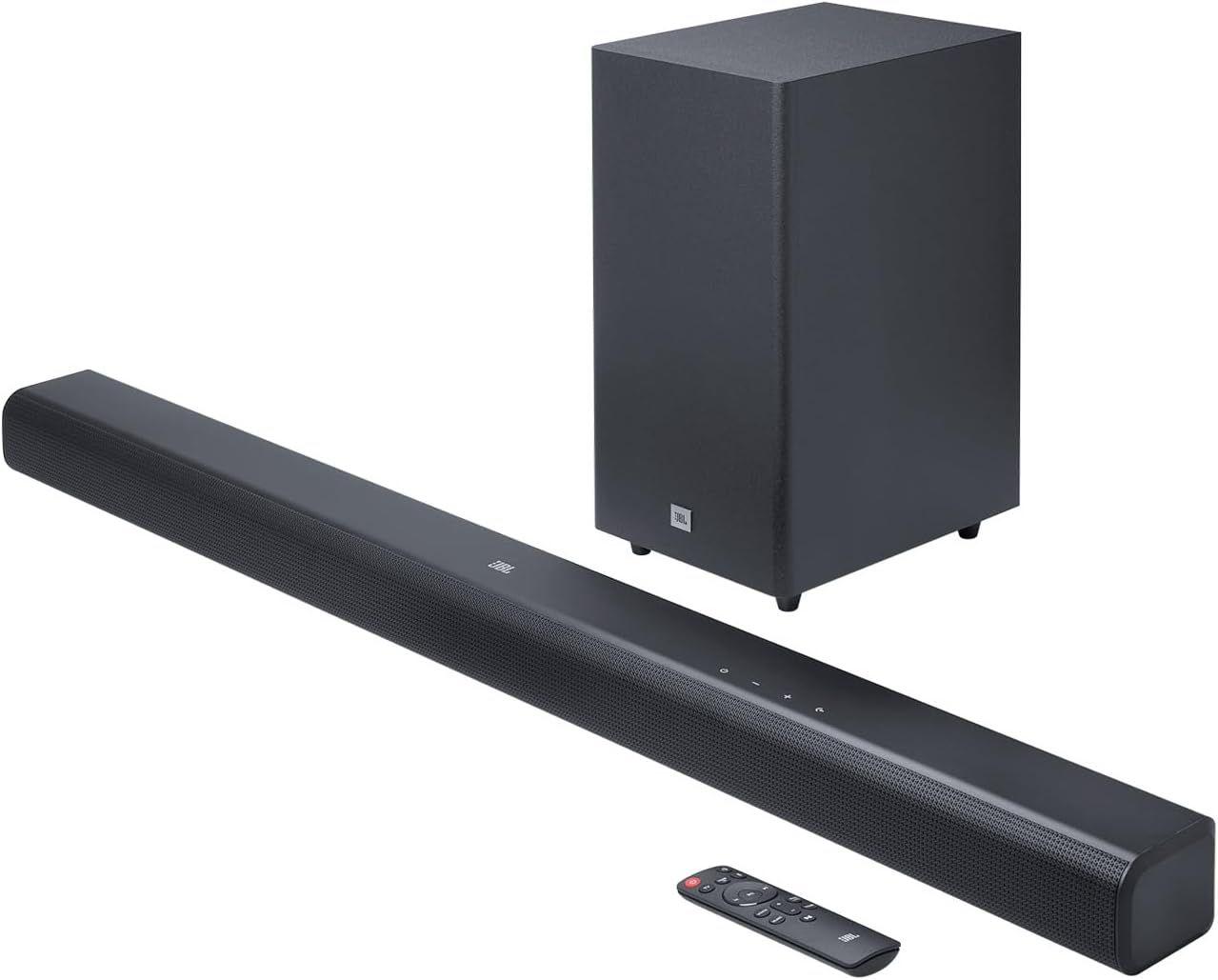 JBL Cinema SB580 3.1 Channel Soundbar with Virtual Dolby Atmos and Wireless Subwoofer - Black - Acceptable