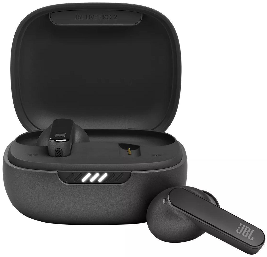 JBL Live Pro 2 True Wireless Noise Cancelling Earbuds - Black - Premium