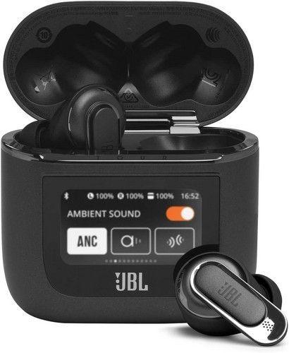 JBL Tour Pro 2 True Wireless Noise Cancelling Earbuds - Black - Premium