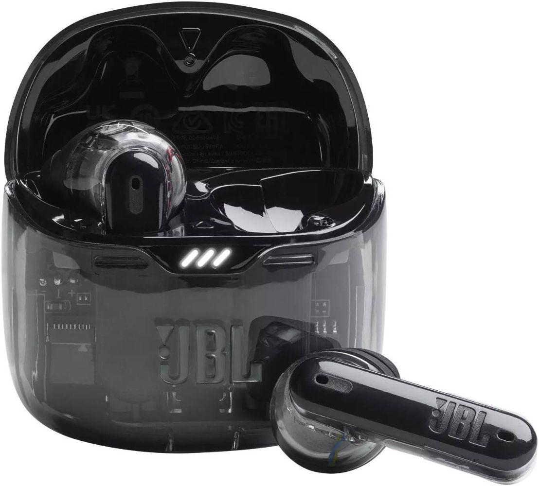 JBL  Tune Flex True Wireless Noise Cancelling Earbuds - Black (Ghost Edition) - Acceptable
