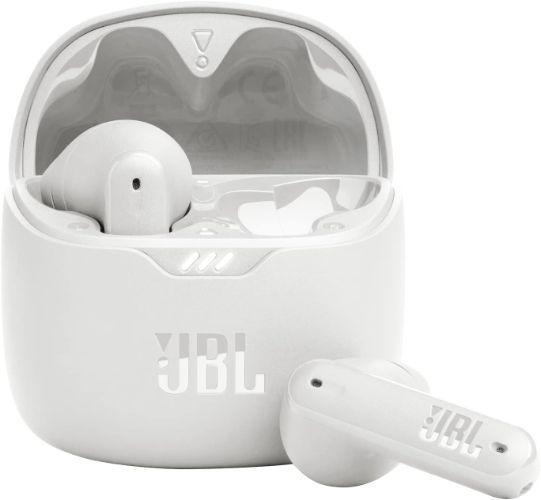 JBL Tune Flex True Wireless Noise Cancelling Earbuds in White in Excellent condition