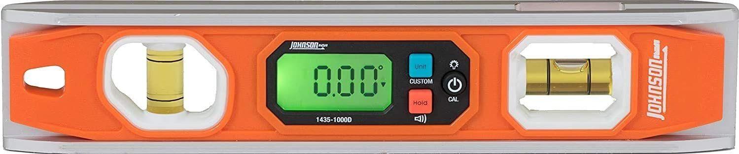 Johnson Level & Tool 1435-1000D Magnetic Programmable Digital Torpedo Level