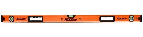 Johnson Level & Tool J-Level 1741-4800 48" Aluminum Box Beam Level - Orange - Premium