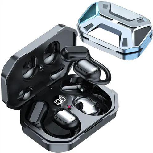 JR06 Wireless Clip-on Earbuds HD Voice Call Sport HiFi Sound Quality - Black - Excellent