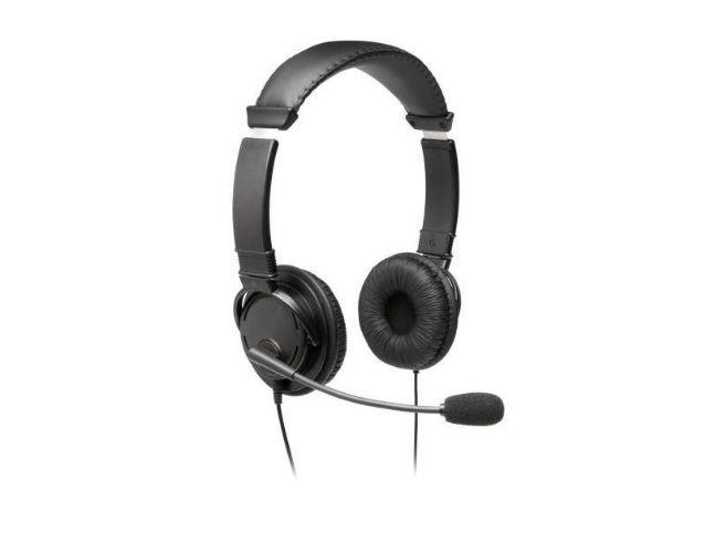 Kensington  K97601WW USB Hi-Fi Headphones with Microphone - Black - Excellent