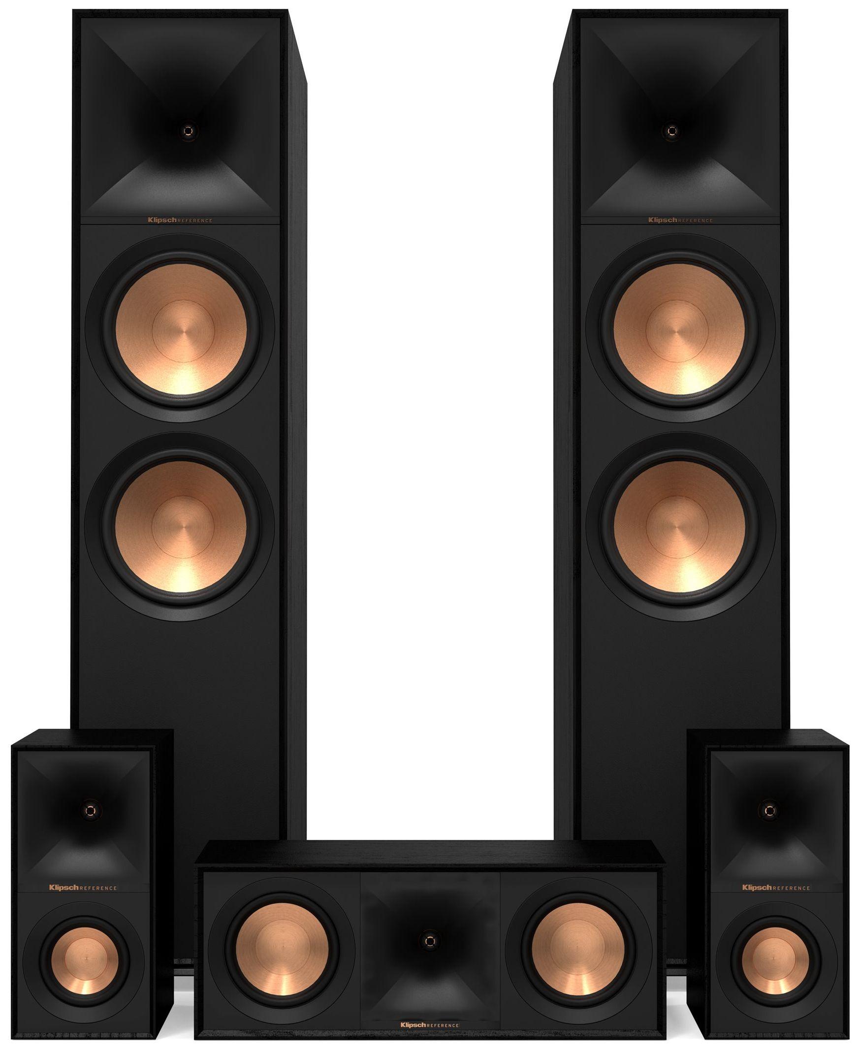Klipsch  Reference Dolby Atmos 5.0.2 Surround System R-806-FA - Black - Acceptable