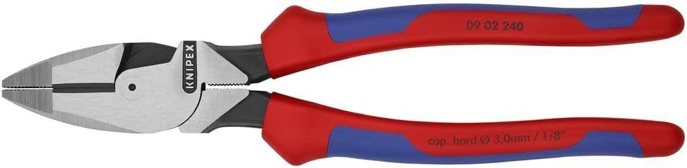 Knipex 09 02 240 9 1/2" High Leverage Lineman's Pliers