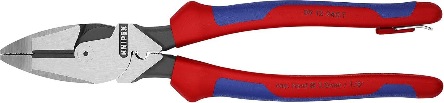 Knipex 09 12 240 T BKA 9 1/2" High Leverage Lineman's Pliers