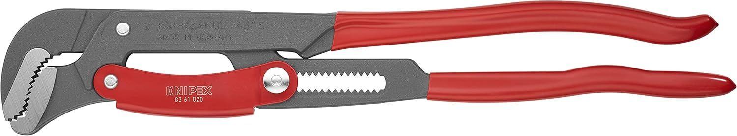 Knipex 83 61 020 22 1/2" Rapid Adjust Swedish Pipe Wrench-S-Type