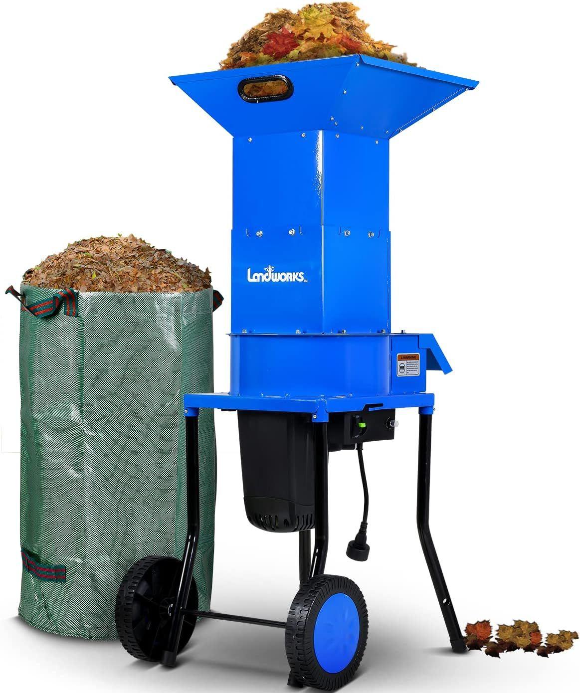 Landworks Leaf Mulcher Shredder Electric 11" Cutting Blade