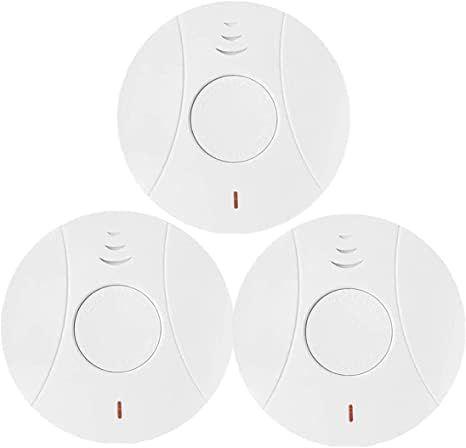 Lecoolife  GS811 Combination Smoke and Carbon Monoxide Detector (3Pack) - White - Excellent