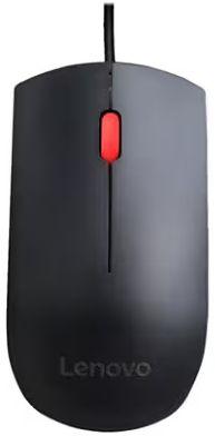 Lenovo Essential USB Mouse - Black - Excellent