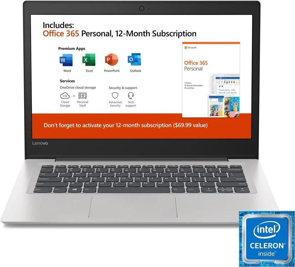 Refurbished Lenovo Ideapad 130S-14IGM Laptop 14" - Reebelo US