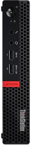 Lenovo ThinkStation P320 Tiny Workstation Desktop Computer - Intel Core i5-7700T 2.9GHz - 512GB - Black - 16GB RAM - Excellent
