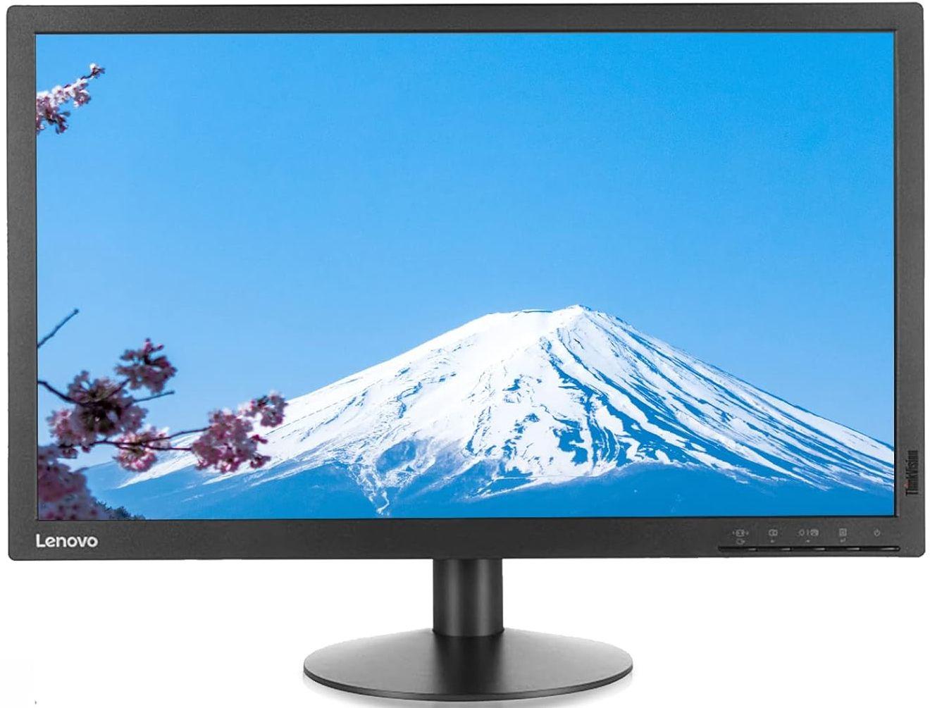 Lenovo ThinkVision T2324d LED Backlit LCD Monitor 23" - Black - Good