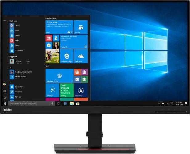 Lenovo ThinkVision T27h-20 27" QHD IPS Monitor in Raven Black in Excellent condition