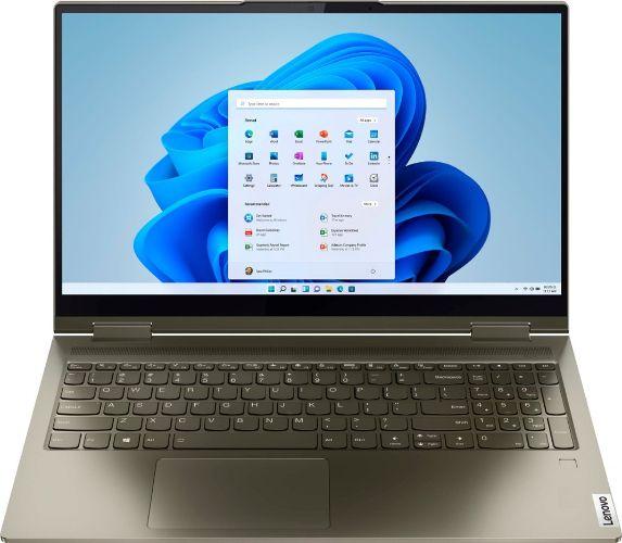 Lenovo Yoga 7 15ITL5 Laptop 15.6" Intel Core i7-1165G7 2.8GHz in Dark Moss in Excellent condition