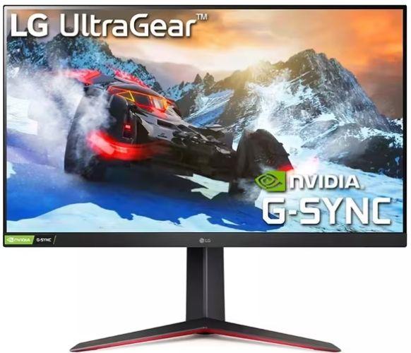 LG 32GN63T-B 32" UltraGear QHD 165Hz HDR10 Monitor in Black in Excellent condition