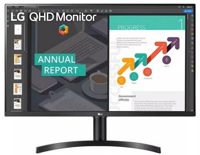 LG 32QN55T-B 32" QHD IPS HDR10 Monitor with FreeSync in Black in Excellent condition