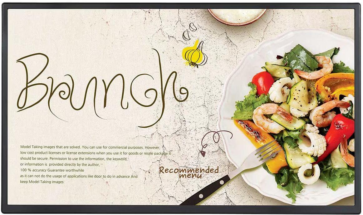 LG  32SM5J-B Standard Signage 32" - Black - 32 Inch - Excellent