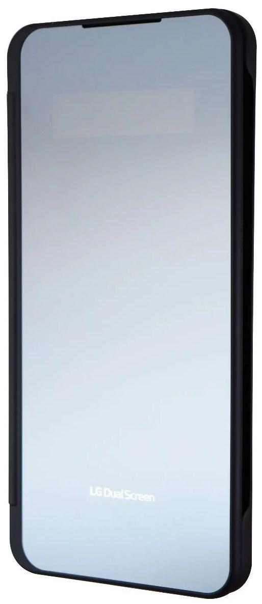 LG  Dual Screen Phone Case for LG V60 ThinQ 5G with Type-C Adapter  - Black - Brand New