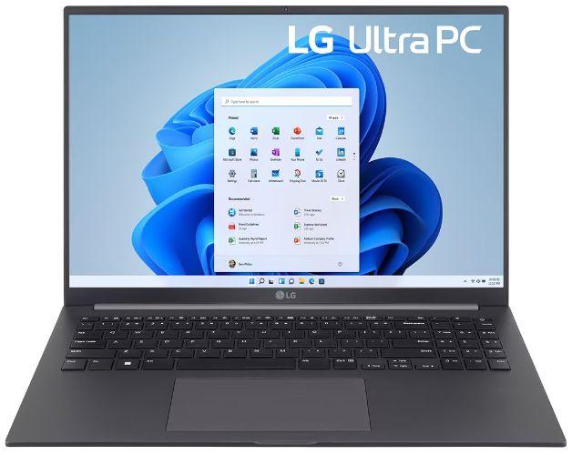 LG UltraPC 16U70Q Lightweight Laptop 16" AMD Ryzen 7 5825U 2.0GHz in Charcoal Grey in Pristine condition