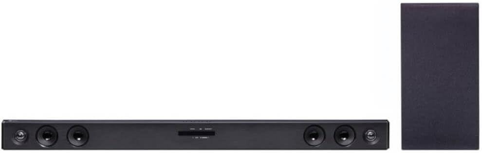 LG  SQC2 2.1 Channel High Res Audio Sound Bar with Bluetooth Streaming - Black - Excellent
