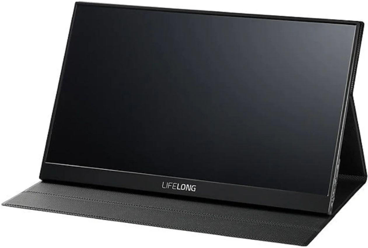 Lifelong 15.6" FHD 1080p Portable Monitor with USB-C - Black - Excellent