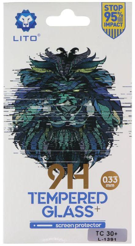 LITO  9H (0.33mm) Tempered Glass Screen Protector for TCL 30+ - Clear - Brand New