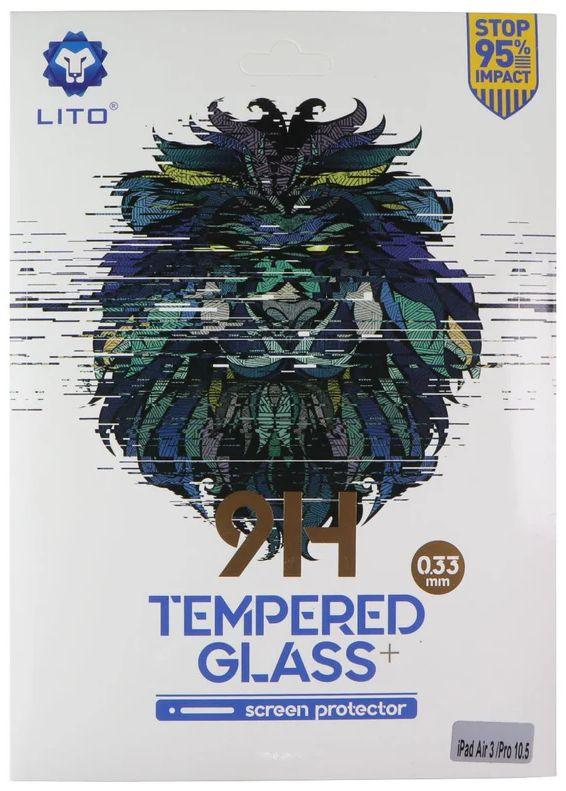 LITO  9H Tempered Glass Screen Protector for iPad Air 3/iPad Pro (10.5-inch) - Clear - Brand New