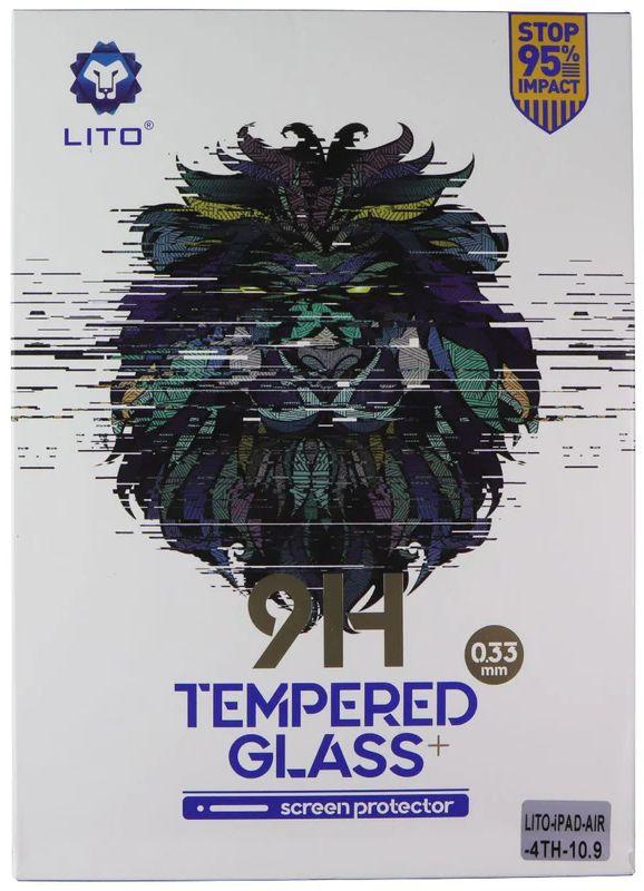 LITO  9H Tempered Glass Screen Protector for iPad Air 4th Gen 10.9" (10 Pack) - Clear - Brand New