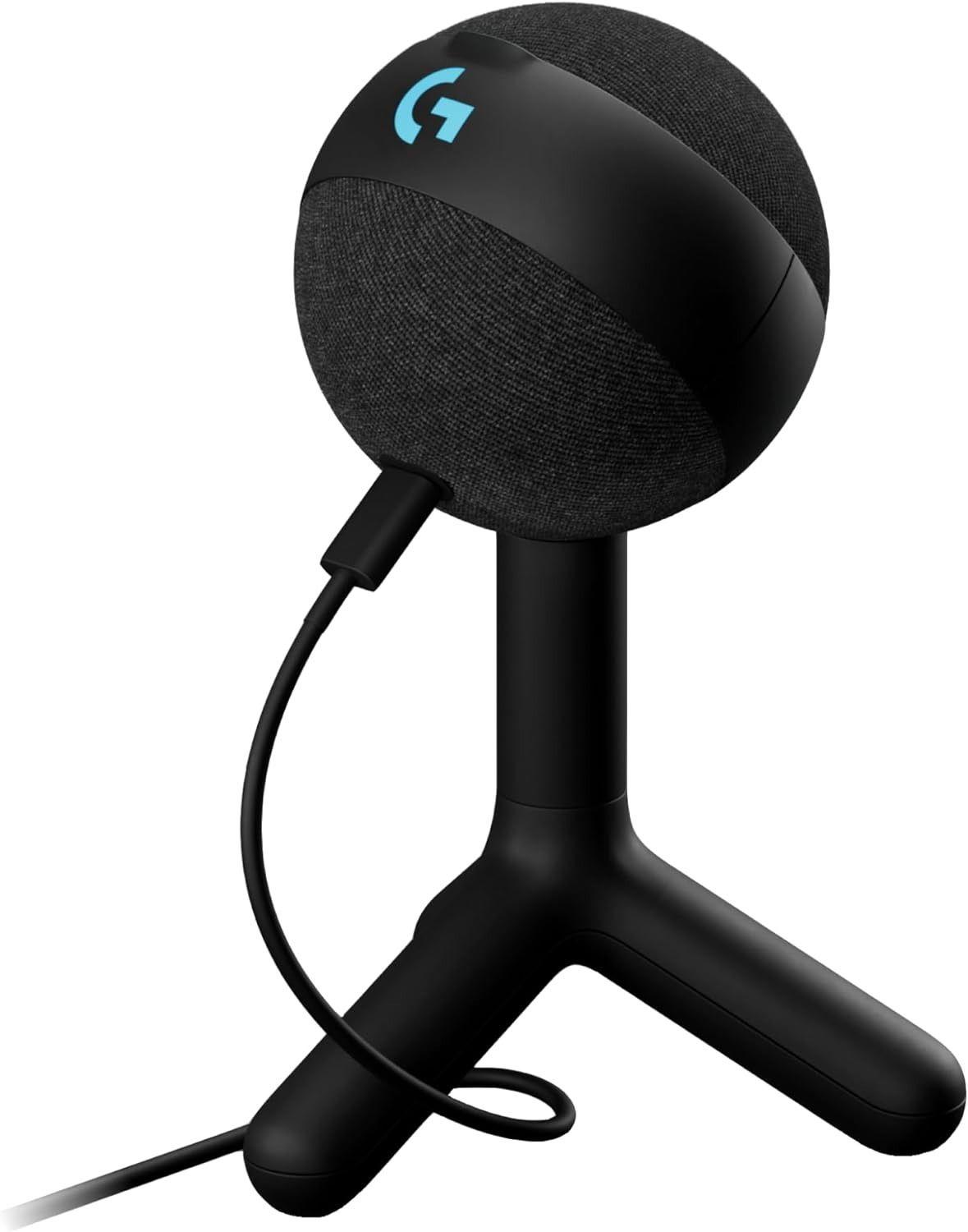 Logitech for Creators  Blue Yeti Condenser Microphone for Gaming and Live Streaming - Black - Excellent